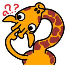 JIN-JIN Giraffe Life sticker #6745695