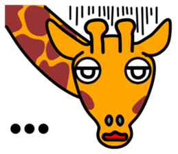 JIN-JIN Giraffe Life sticker #6745696
