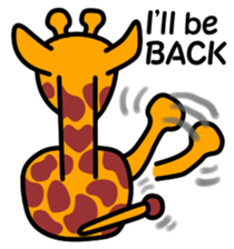 JIN-JIN Giraffe Life sticker #6745697