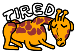 JIN-JIN Giraffe Life sticker #6745698