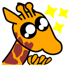 JIN-JIN Giraffe Life sticker #6745700