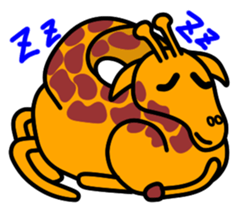 JIN-JIN Giraffe Life sticker #6745703