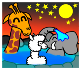 JIN-JIN Giraffe Life sticker #6745704