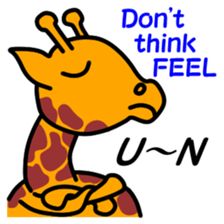 JIN-JIN Giraffe Life sticker #6745706