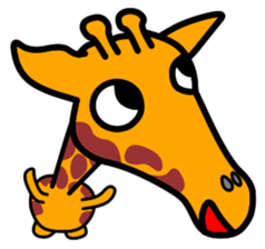JIN-JIN Giraffe Life sticker #6745707