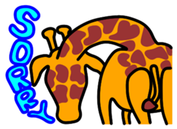 JIN-JIN Giraffe Life sticker #6745709