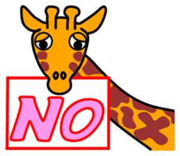 JIN-JIN Giraffe Life sticker #6745713