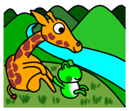 JIN-JIN Giraffe Life sticker #6745722