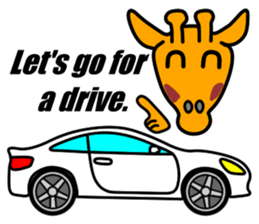 JIN-JIN Giraffe Life sticker #6745723