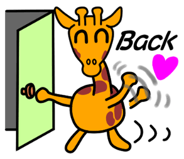 JIN-JIN Giraffe Life sticker #6745725