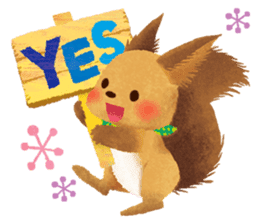 Eric - Hokkaido squirrel sticker #6745810