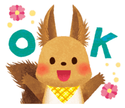 Eric - Hokkaido squirrel sticker #6745812