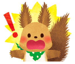 Eric - Hokkaido squirrel sticker #6745814