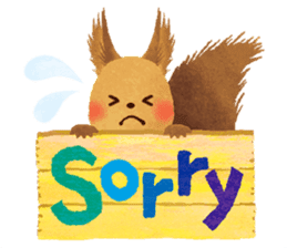 Eric - Hokkaido squirrel sticker #6745821