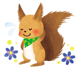 Eric - Hokkaido squirrel sticker #6745822