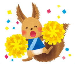 Eric - Hokkaido squirrel sticker #6745823