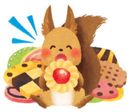 Eric - Hokkaido squirrel sticker #6745828