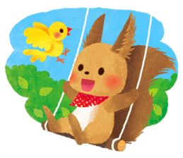 Eric - Hokkaido squirrel sticker #6745829