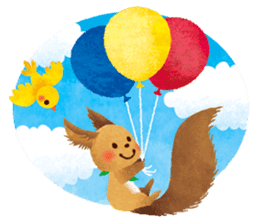 Eric - Hokkaido squirrel sticker #6745837