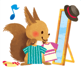 Eric - Hokkaido squirrel sticker #6745844