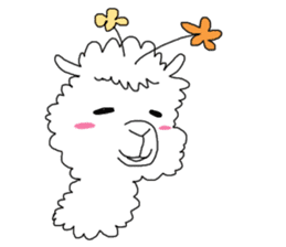 Daily life of alpaca sticker #6745910