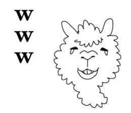 Daily life of alpaca sticker #6745912