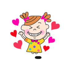 otenba girl sticker #6746215