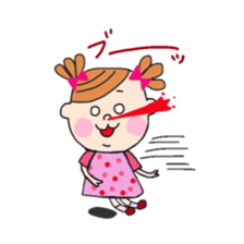 otenba girl sticker #6746227