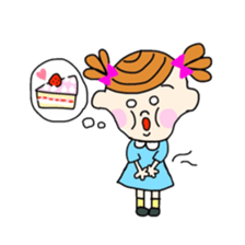 otenba girl sticker #6746239