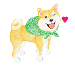 Shiba Sticker (English) sticker #6746290