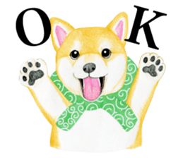 Shiba Sticker (English) sticker #6746308