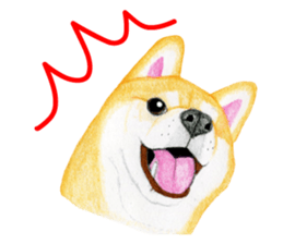 Shiba Sticker (English) sticker #6746315