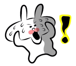 Usagi * B teishoku sticker #6746593