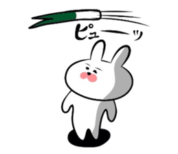 Usagi * Yonago dialect donburi B sticker #6746742