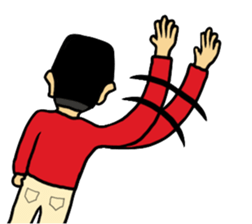 Crew cut boy sticker #6746890