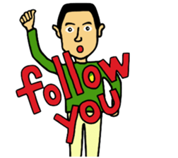 Crew cut boy sticker #6746898