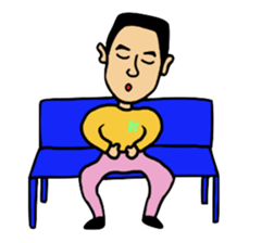 Crew cut boy sticker #6746899