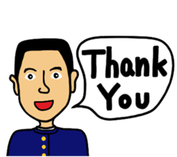 Crew cut boy sticker #6746904