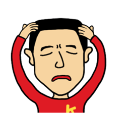 Crew cut boy sticker #6746926