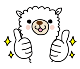 Alpaca reply reaction sticker #6747050