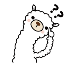 Alpaca reply reaction sticker #6747076