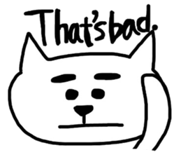 cat.english. sticker #6747088