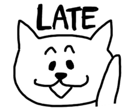 cat.english. sticker #6747107