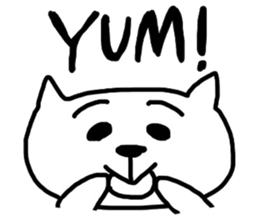 cat.english. sticker #6747110