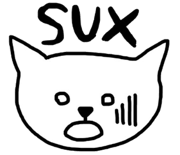 cat.english. sticker #6747111