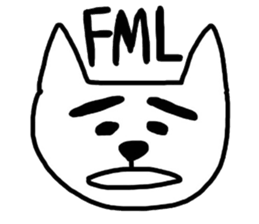 cat.english. sticker #6747114