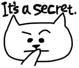 cat.english. sticker #6747118