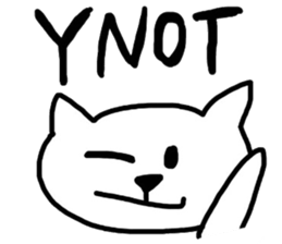 cat.english. sticker #6747121