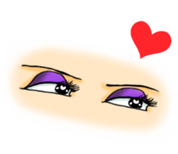 Say things in the eye sticker #6747263