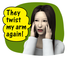 Gossiping women! (English Version) sticker #6747410